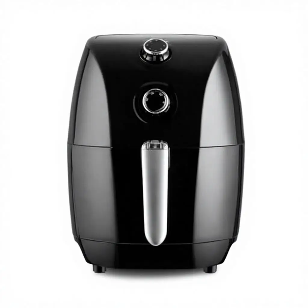 5 in 1 Portable Glass Air Fryer with Baking Function, Fresh Tray, Storage Cover, Microwave Oven