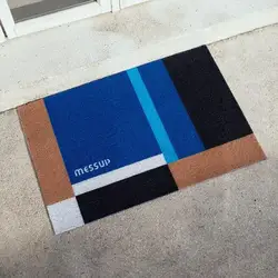 Dopamine entry floor mat wear-resistant and dirt-resistant can be cut custom non-slip carpet new entrance silk ring foot pad