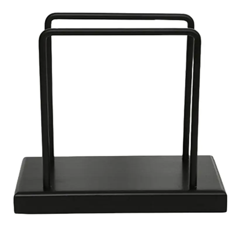 A84X-Napkin Holder Desktop Ornament Tissue Holder Tissue Dispenser Stand For Cafe