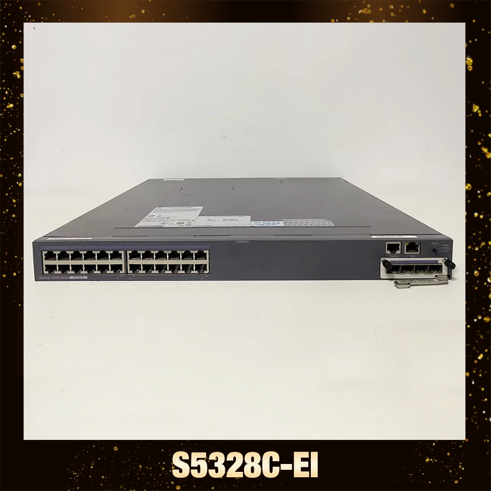 

For HUAWEI S5328C-EI 24 port gigabit electrical port three-layer network switch with expandable gigabit optical port card