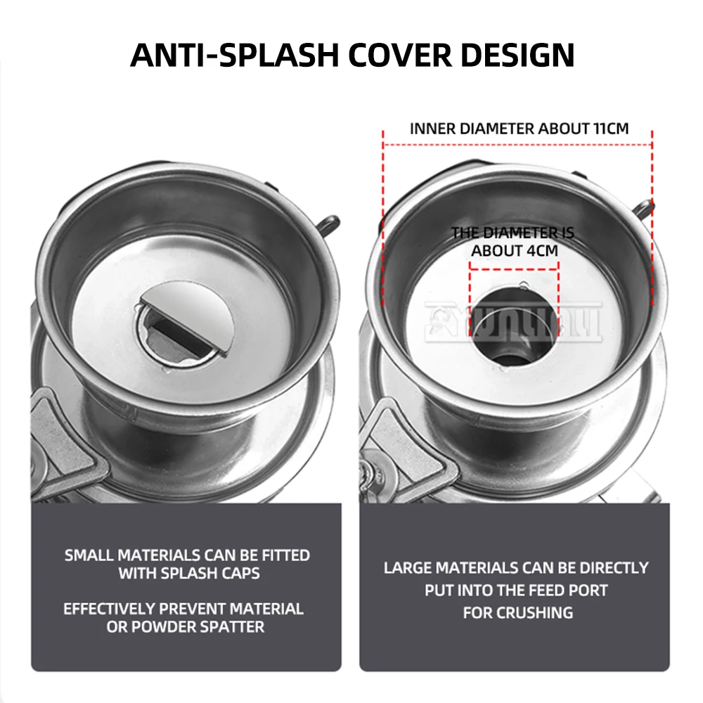 Commercial Ultrafine Pulverizer Electric Powder Grinder Air Flow Grinding Machine Blender Processador De Alimentos Elétrico