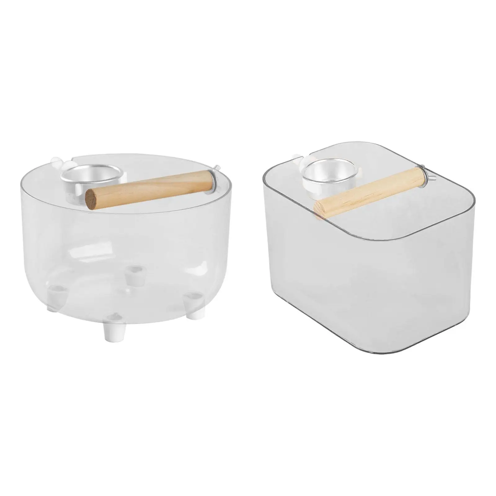 Soporte de inodoro para pájaros, decoración versátil y elegante, práctico soporte resistente, herramienta de entrenamiento para periquitos de patio, periquito de cubierta al aire libre