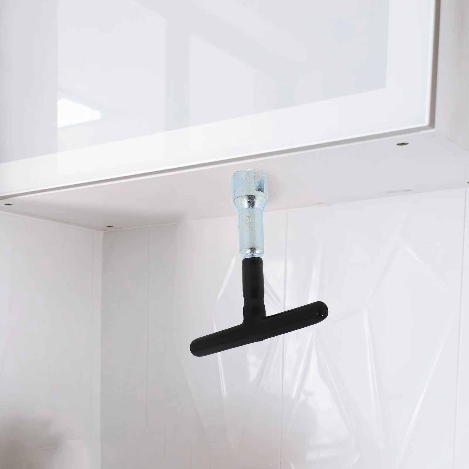 

Wing Nut Driver for Eye Screws Screw-in Hooks T Handle Steel Manual Installation Tool Heavy Duty Nut Driver for Wing Hooks