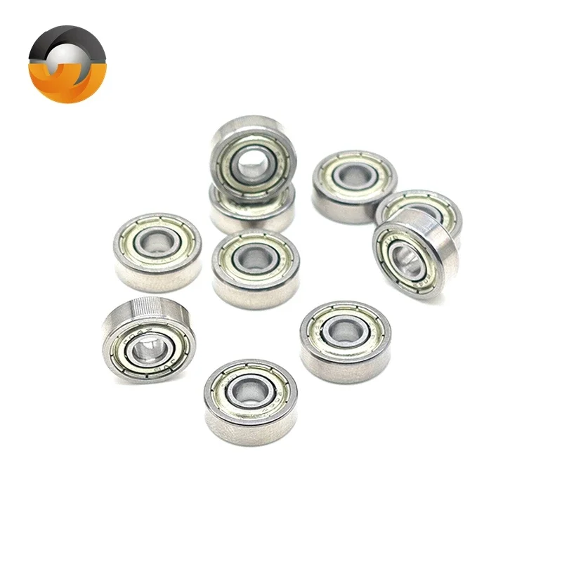 10 قطعة ABEC-7 604ZZ 4x12x4mm مصغرة الكرات الكروم الصلب محامل لأجزاء الطابعة