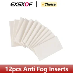 Anti Fog Inserts 12 pcs Reusable Moisture Absorbing Strips for Underwater Dive Housing Gopro Hero DJI AKASO SJ4000 Action Camera