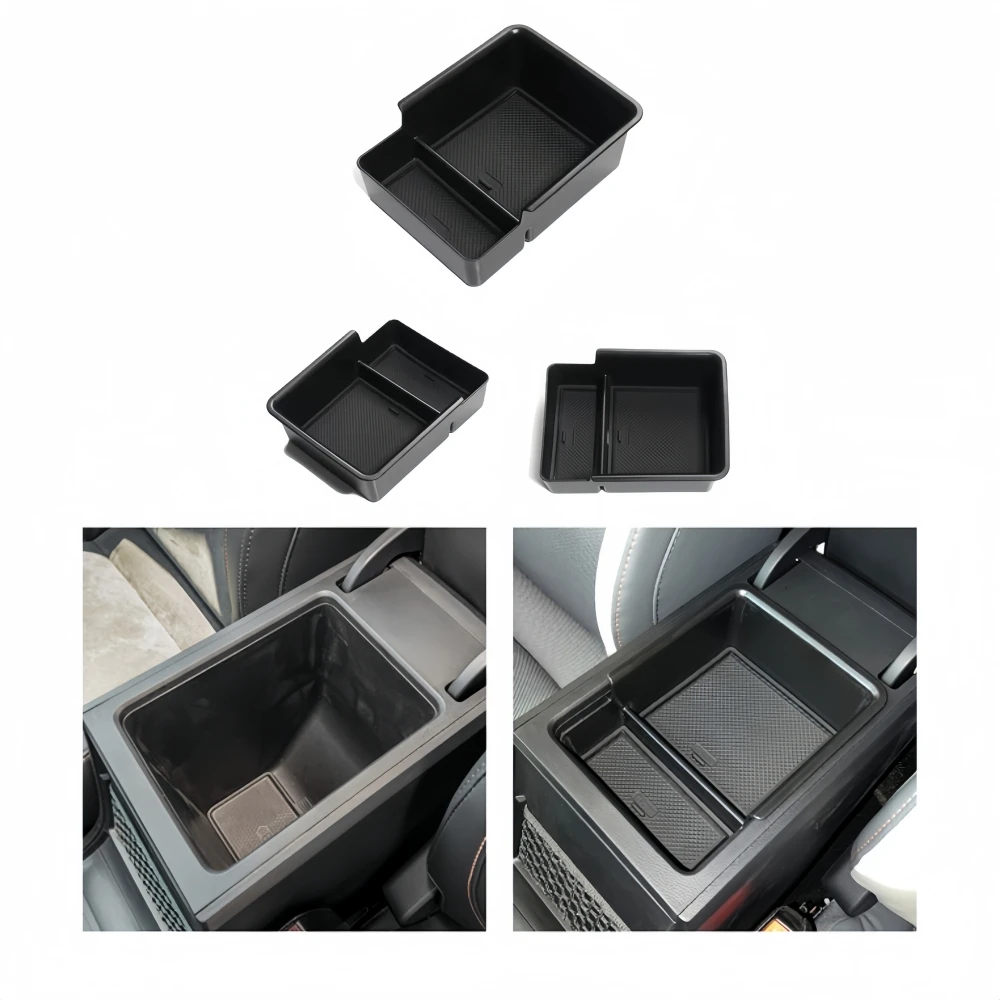 Car Central Armrest Storage Box For MG 4 MG4 EV EH32 MuLan 2022 2023 2024 Center Console Organizer Containers Tray Accessories