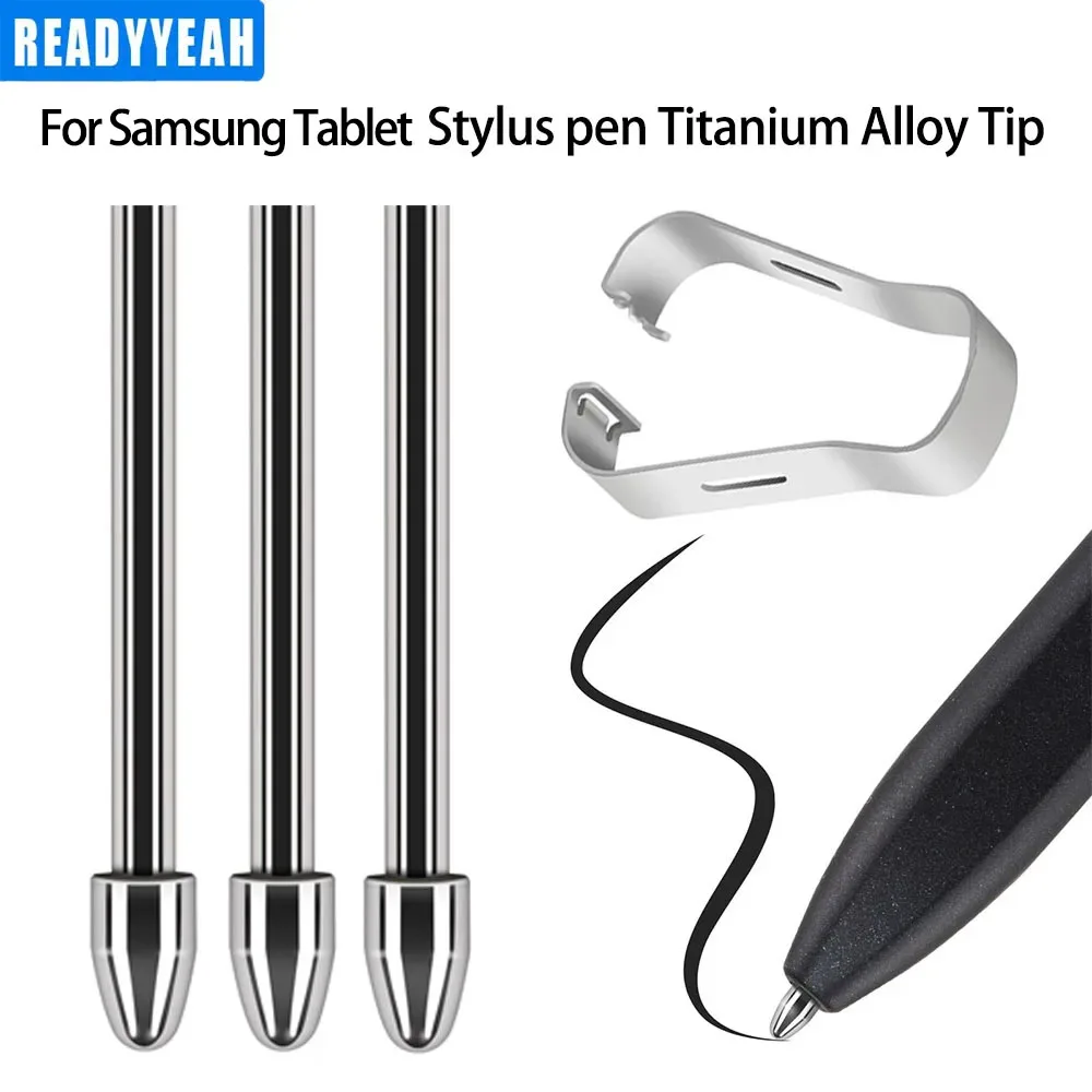 For Samsung Tablet Stylus Pen Titanium Alloy Tip/Nibs With 4096 Pressure Sensitivity Palm Rejection Tilt Support For Galaxy Tab