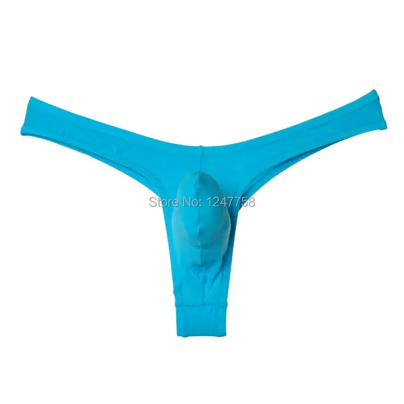 

New Men's Modal Bikini Thong Underwear Soft Pouch T-Back Comfy Mini Brief Tanga Size M L XL Offer 5 Color Available