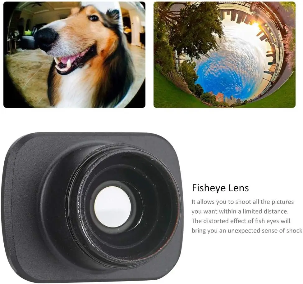 For DJI Osmo Pocket 2 Filter Set Micro-Wide Angle / 10X / Fisheye Filter Lens Set, Filters Kit for Outdoor Photography Pocket2 - Image 4