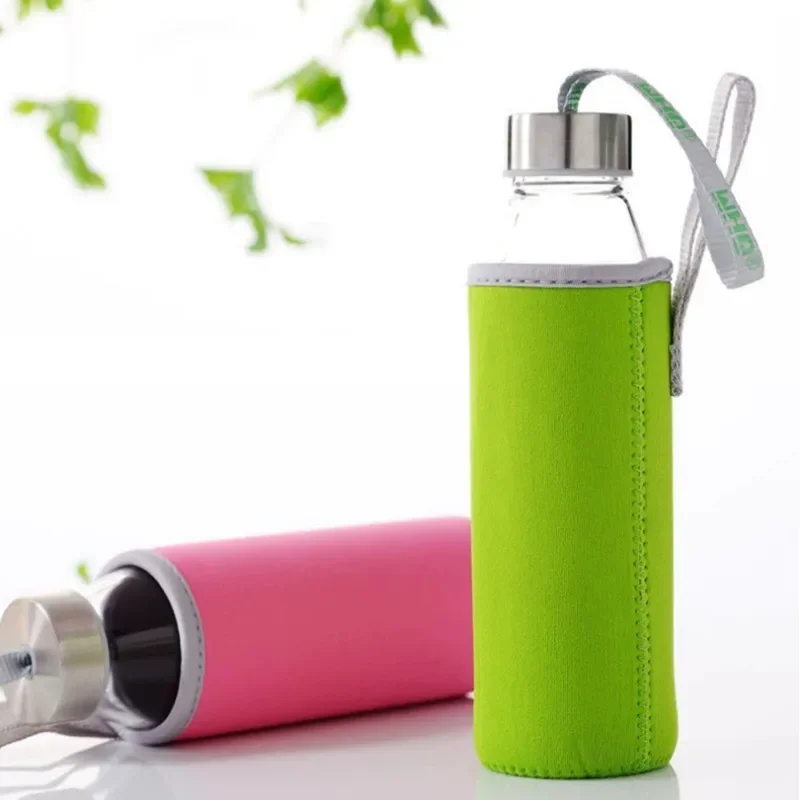 550ml Travel bottle Car Shatterproof hand Portable Glass Water Bottle new arrival Worldwide Store