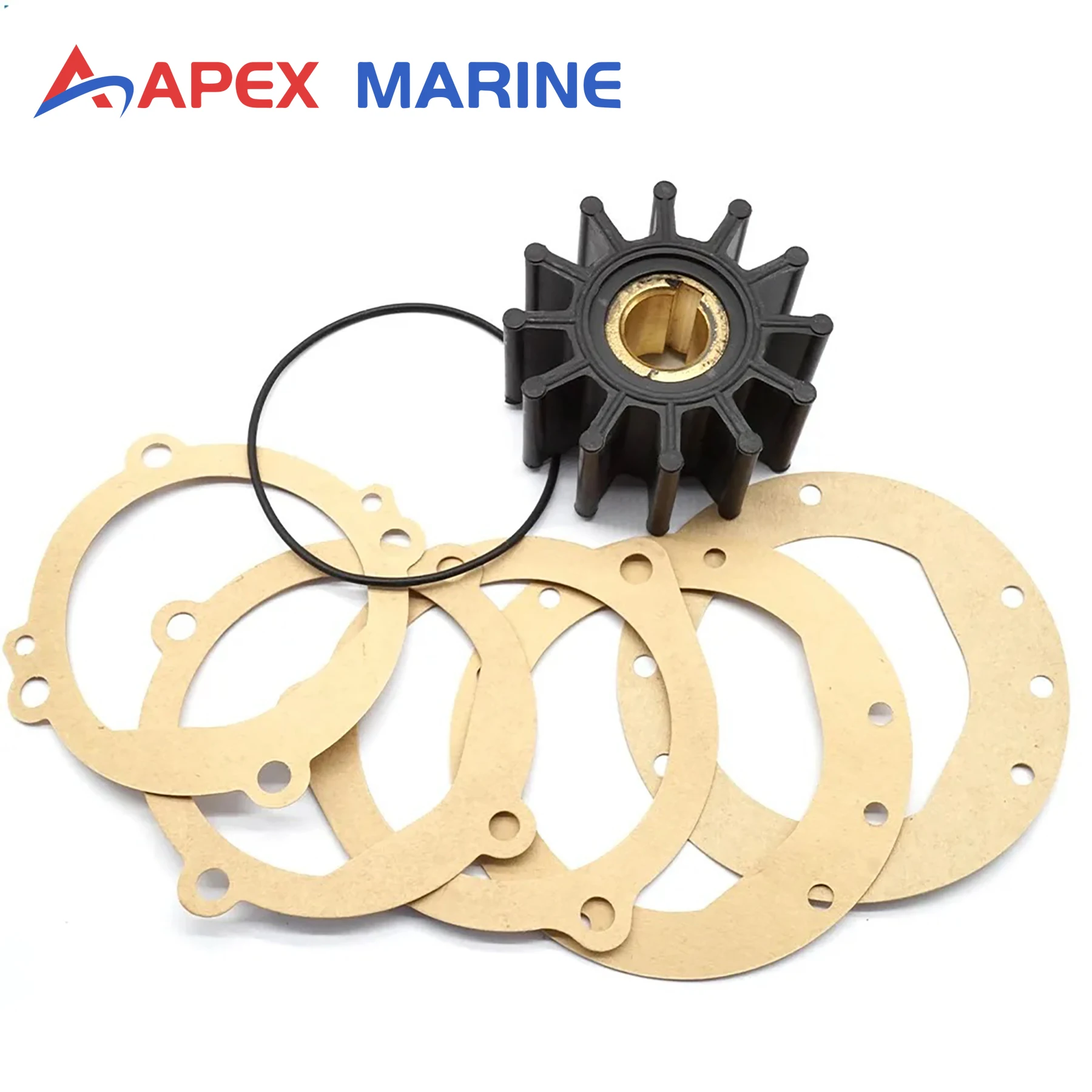

3854286 Sea Water Pump Impeller Service Kit for Volvo Penta Marine Engine Replace OEM Parts 835512 18-3060 18838-0001 09-701B