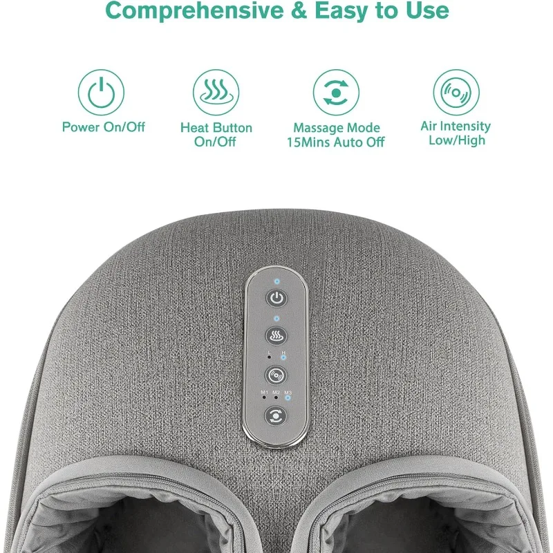 Shiatsu Deep Kneading, Delivers Relief for Tired Muscles and Plantar, Multi-Level Set