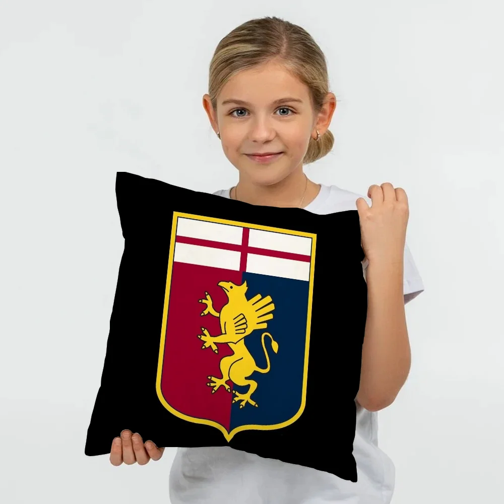 Cushion Cover Pillow Cover Pillowcase Cover for Pillow Fundas De Cojines G-genoa Fc Home Decorative Pillows Pilow Covers Sofa