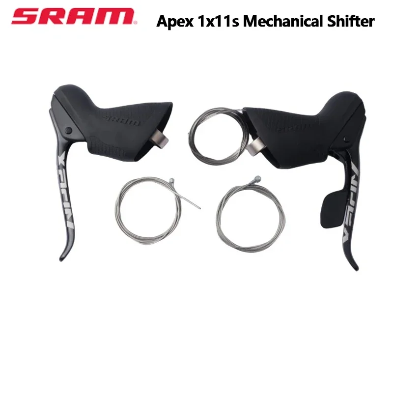 SRAM APEX 11s シフター・ディレイラーセット SRAM Apex 1 x 11s Shifter Road Bike Double-tap Shifters 11Speed