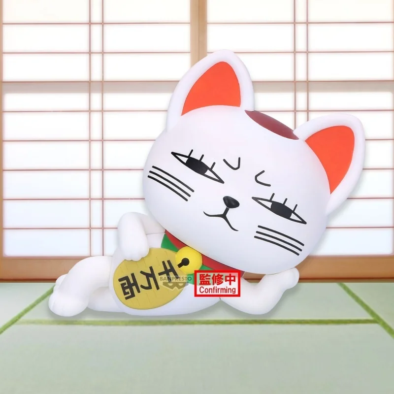 Bandai Original DANDADAN SOFVIMATES Turbo Granny(beckoning-cat) Action Figure Toys For Kids Gift Collectible Model Ornaments