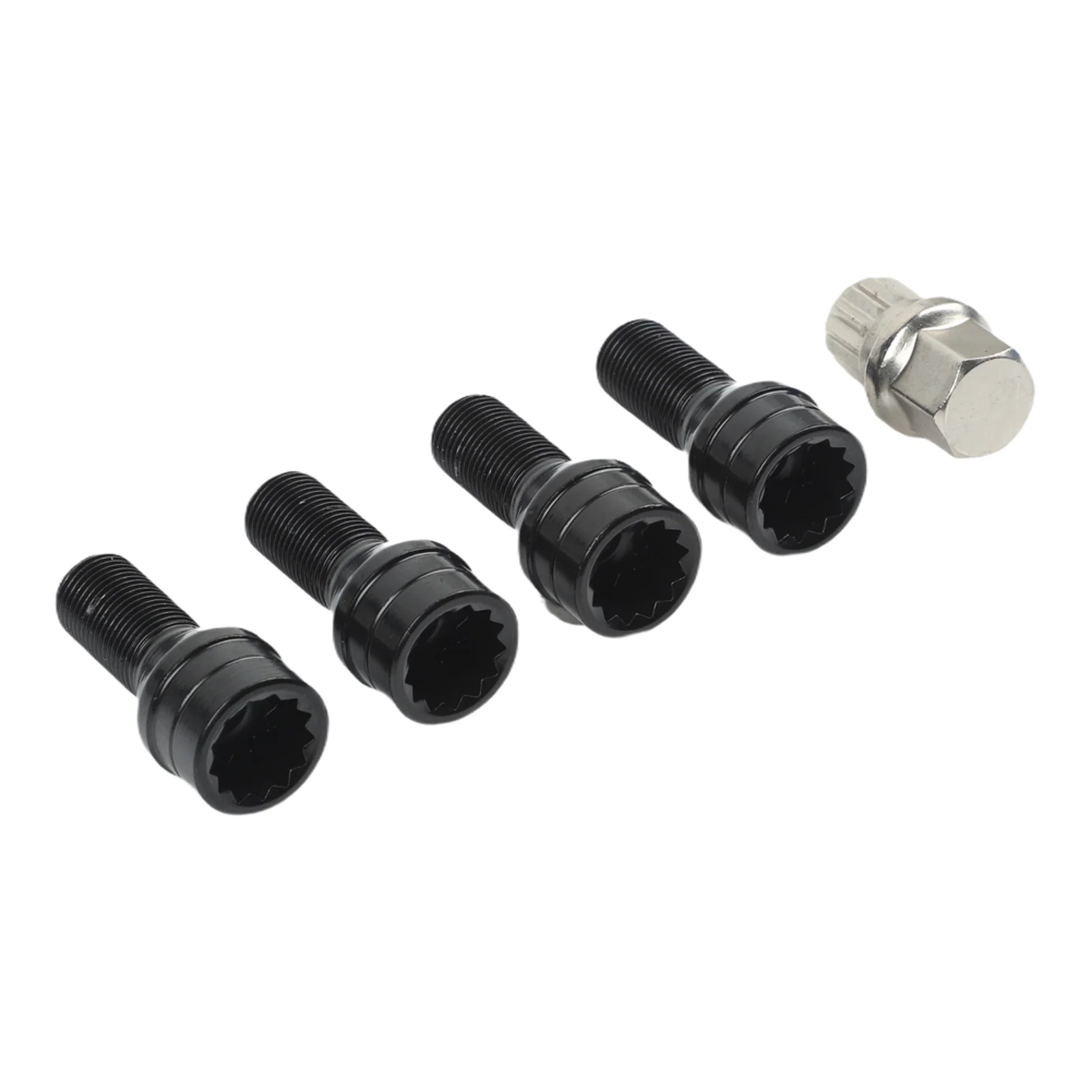 Steel Wheel Bolts With Nuts For BMW Vehicles For M14*1 25 Thread Size Ensures Proper Fit And Secure Wheel Connection