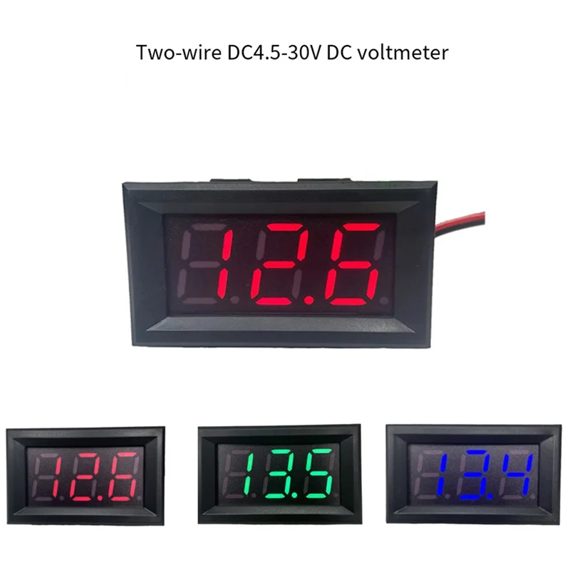 

ABGH-LED Digital Display Two-Wire AC Voltage Meter Heads Two-Wire Digital Voltage Meter AC70V-500V
