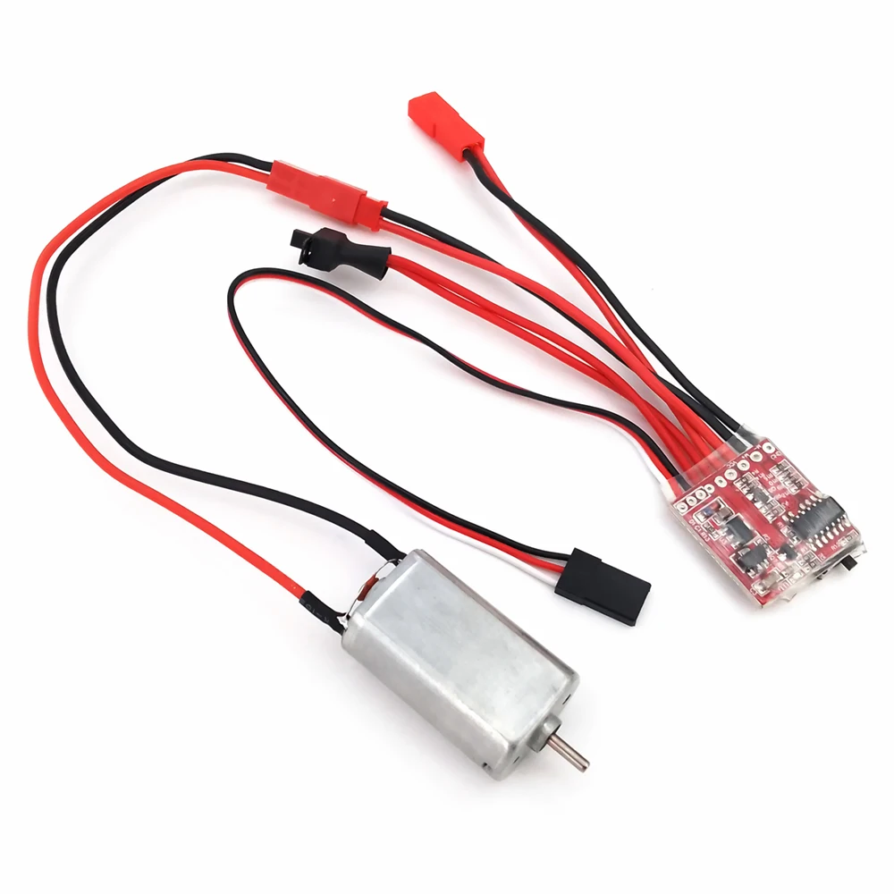2S 8.4 فولت 30A نحى ESC سرعة تحكم + 180 فرشاة مجموعة المحرك ل RC قارب مقياس البحرية السفينة لعبة صغيرة سيارة