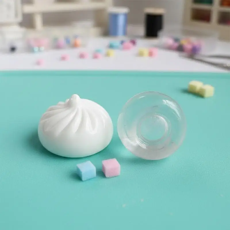 1/5/10 DIY dumpling shaped pressure ball set for children, teenagers, adults, students, travelers, travel, home decoration
