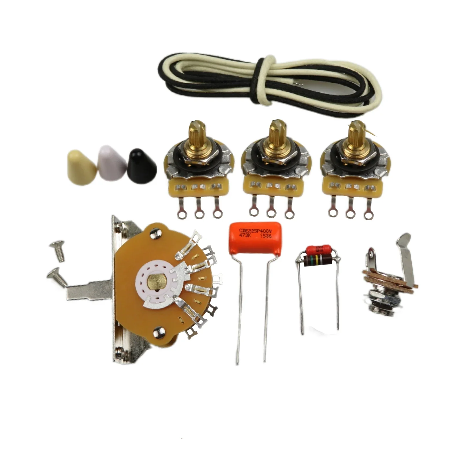 

Upgrade CTS 250k Copper Shaft Potentiometer Guitar Volume Tone Controller For ST Electric Guitar