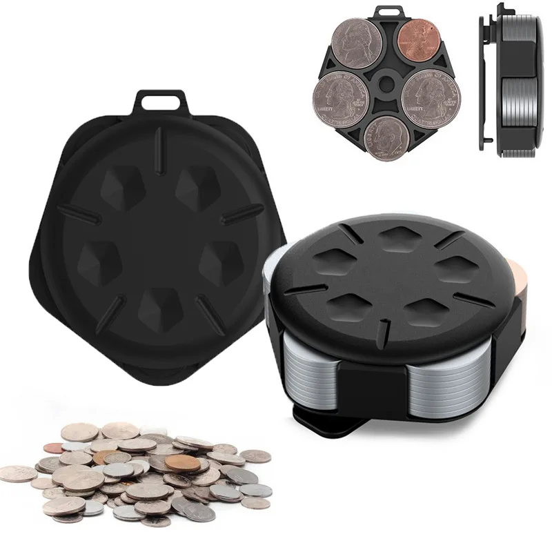 

Новый уличный подвесной поясной органайзер, многофункциональный пластиковый игровой органайзер для монет, портативный органайзер для монет в долларах