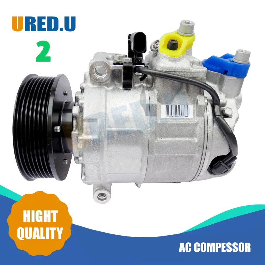 

AC Compressor 7SEU16C 3B0820803C 7L6820803P DCP32031 7L6820803L 7P0820803E 7L6820803G for Volkswagen TOUAREG 3.2 3.6 V6 6.0