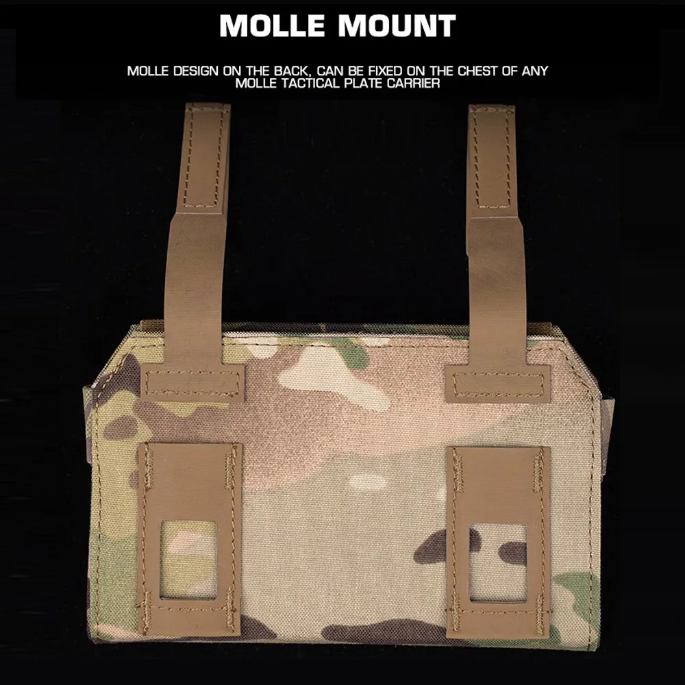 Tactical MOLLE Folding Navigation Pouch Mobile Phone Rack Militar Airsoft Map Case Admin Panel Mobile Outdoor IPhone Pouches