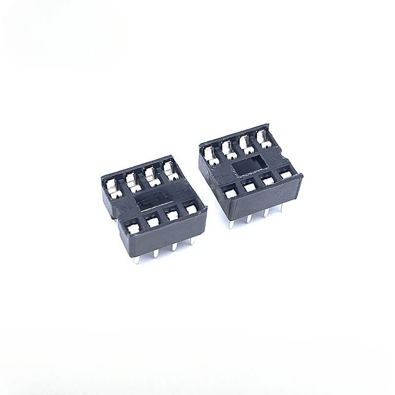 5PCS/10PCS/50PCS/Lot 2.54MM 8 Pin DIP-8 8DIP 8 DIP IC Sockets Adapter Solder Type