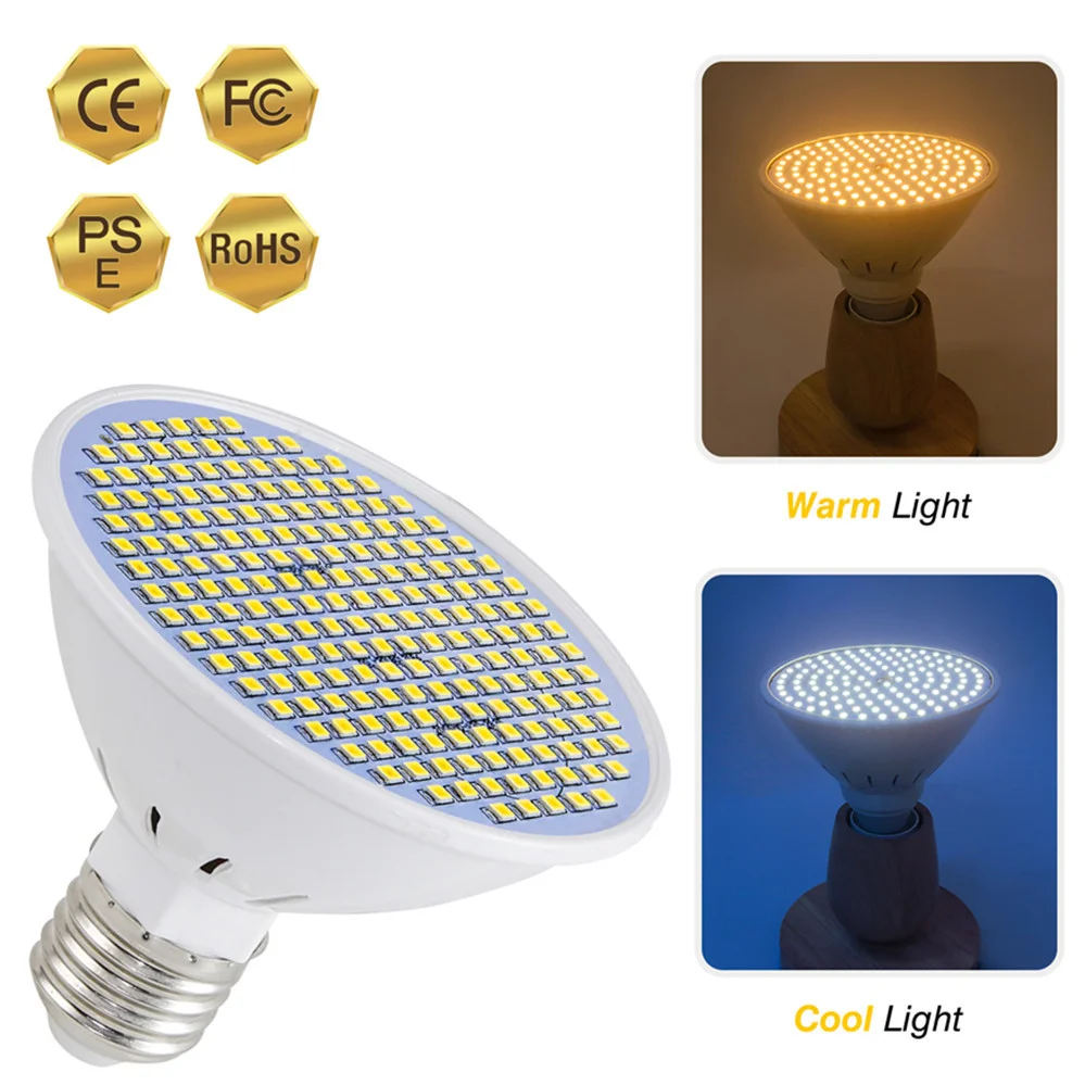 GU10 LED E27 Lamp E14 Spotlight Bulb 48 60 80leds lampara 220V GU 10 bombillas led MR16 gu5.3 Lampada Spot light B22 5W 7W 9W