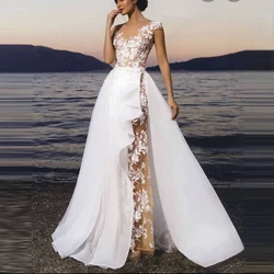 2023 Ruffles Organza Skirts Custom Made Detachable For Wedding Long Maxi Skirt Bridal Reception Skirt Wedding Prom Party Skirt