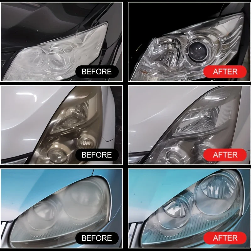Car Headlight Repair Solution - Suitable for all car models, effectively solves various lighting problems. No professional skill