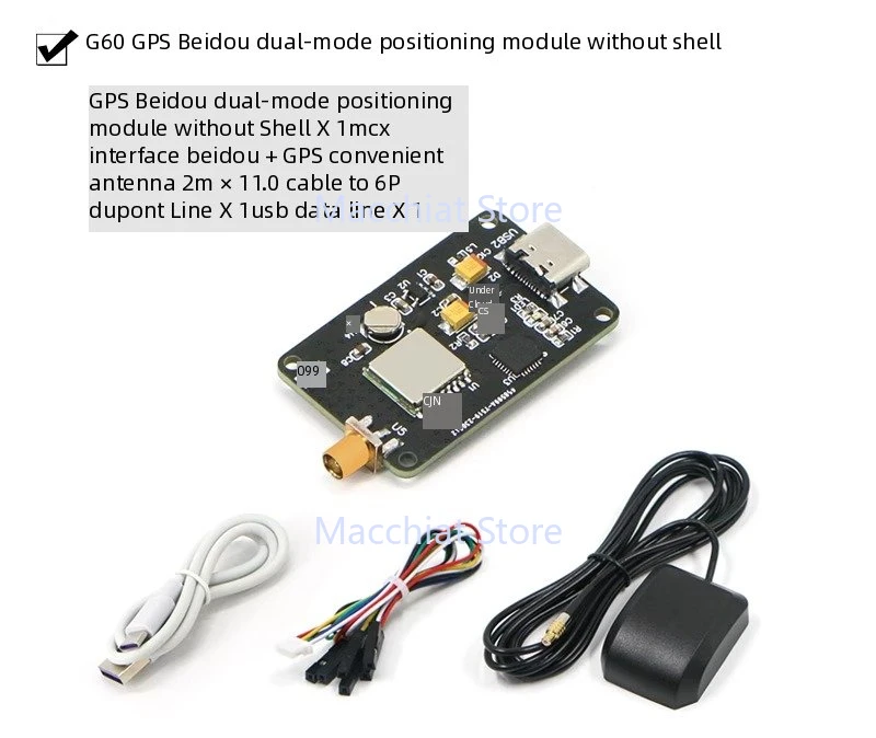 وحدة تحديد المواقع المزدوجة الوضع GPS Beidou BD G60/G70 عالية الدقة GNSS المشتركة الأقمار الصناعية ROS روبوت STM32 #1