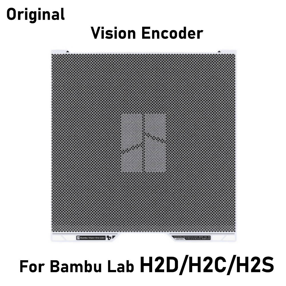 

Official Original H2D H2S H2C Vision Encoder for Bambu Lab H2C build Plate 50μm Motion Accuracy Advanced Calibration Too