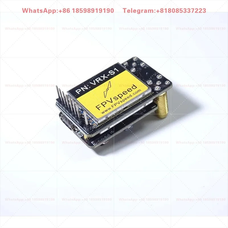VRX-S1 Dual Receiver - 70CH Multi-Band Support for 4.9G/5.8G/6G Signals, Ideal for Wireless Video & Data Transmission