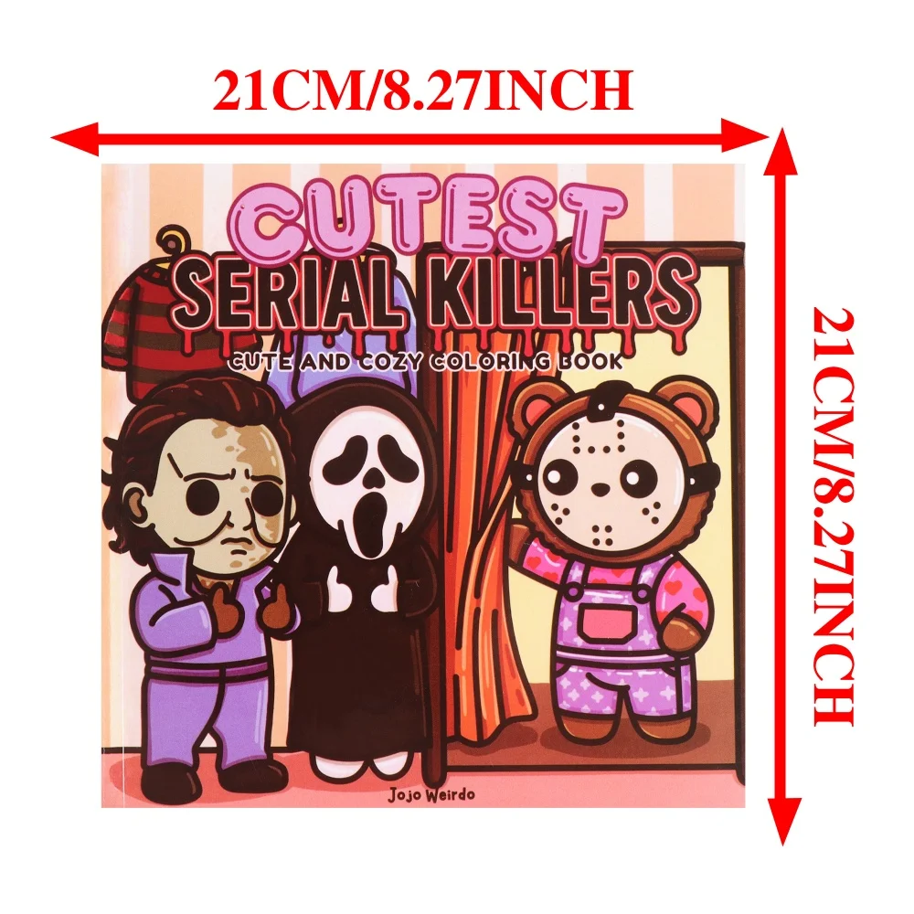 Adult decompression coloring book, with suspense scene as the theme, relax and decompress, improve creativity