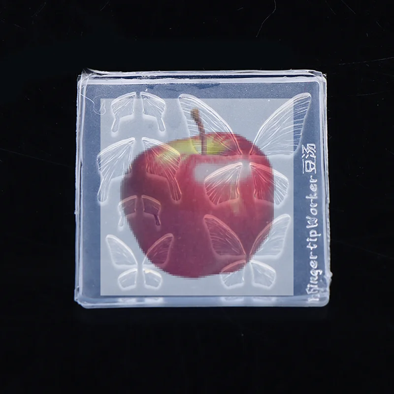 1Pcs 3D Silikon Nagel Form Schmetterling Form Stanzen Platte Nägel Schablonen DIY UV Gel Nagel Carving Form