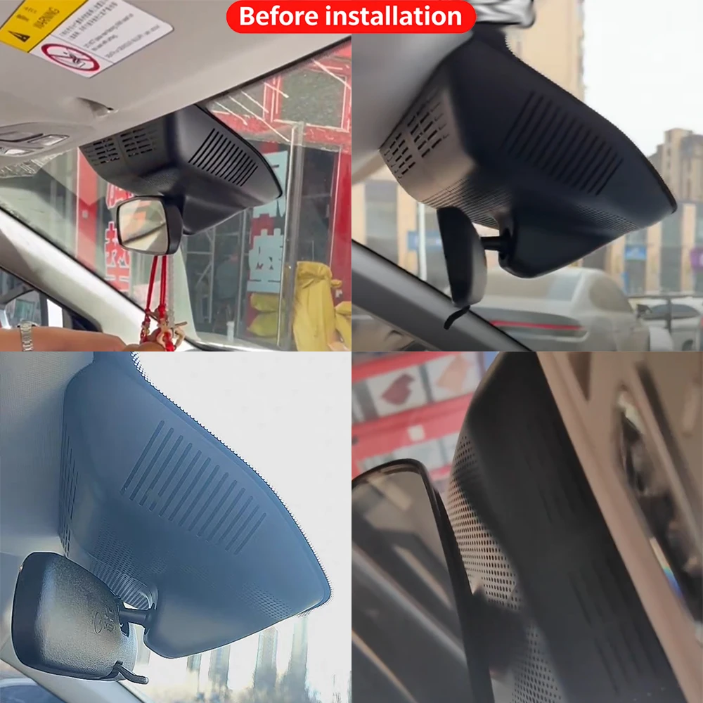 JHJHCAR for Trumpchi GAC GS3 Emzoom Yingsu 2023 2024 2025 Wifi OEM DVR 4K Dash Cam Front Rear Camera Night Vision Video Recorder