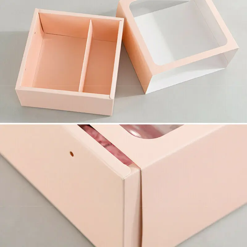 Flower Packaging Box Diy Jewelry Display Storage Wedding Party Favors Valentine\\\\\'s Day Gift Box New Year Xmas Gift Carry Bag