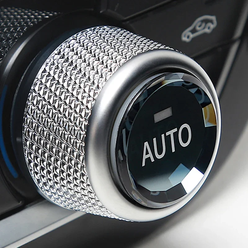 Crystal Car Volume Air Conditioning Knobs Audio Control Button Knob Cover Trim For BMW MGU 1 2 3 4 5 6 7 8 X3 X4 X5 X6 X7 Series
