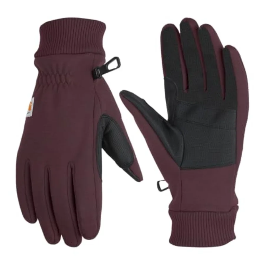 

Women's Wind Fighter Thermal-lined Fleece Touch-sensitive Knit Cuff Glove