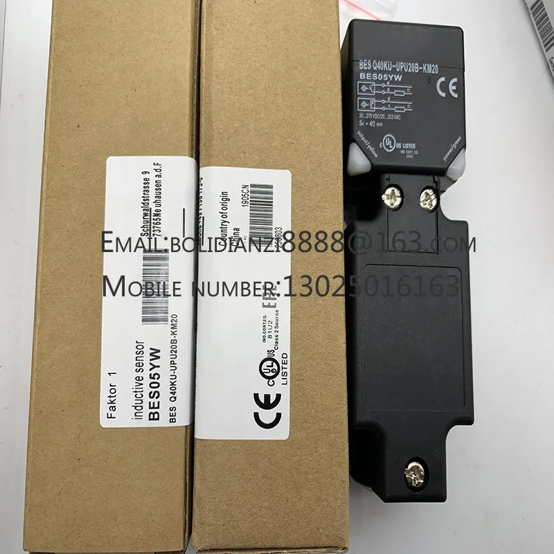 

BES Q40KFU-PSC30F-S04G BES Q40KU-UPU20B-KM20 Совершенно новый оригинальный датчик приближения