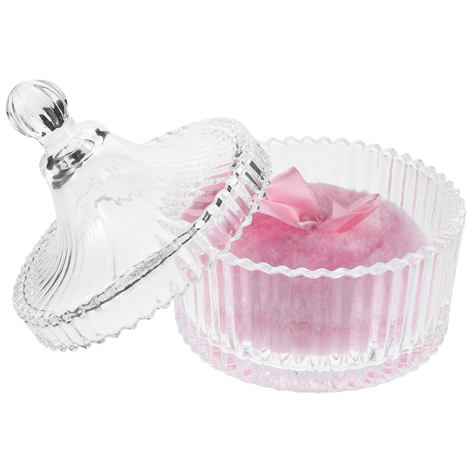 

Large Soft Powder Puff for Body and Face Feminine Design with Bow for Sensitive Skin Quick Even Powder Distribution Lasting Use