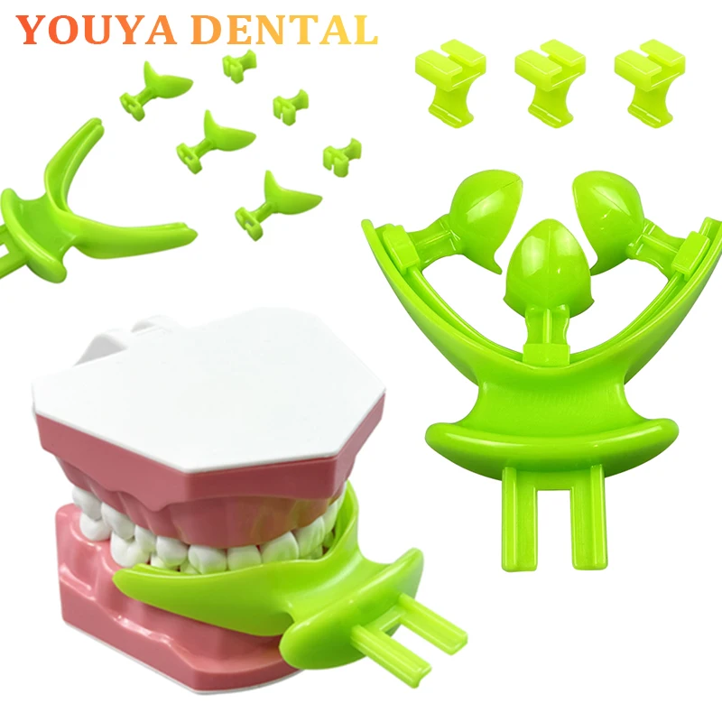 

1 set Dental Impression Tray Orthodontic Jawbone Tray Denture Restoration Bite Joint Device Dental Implant Tray Tool