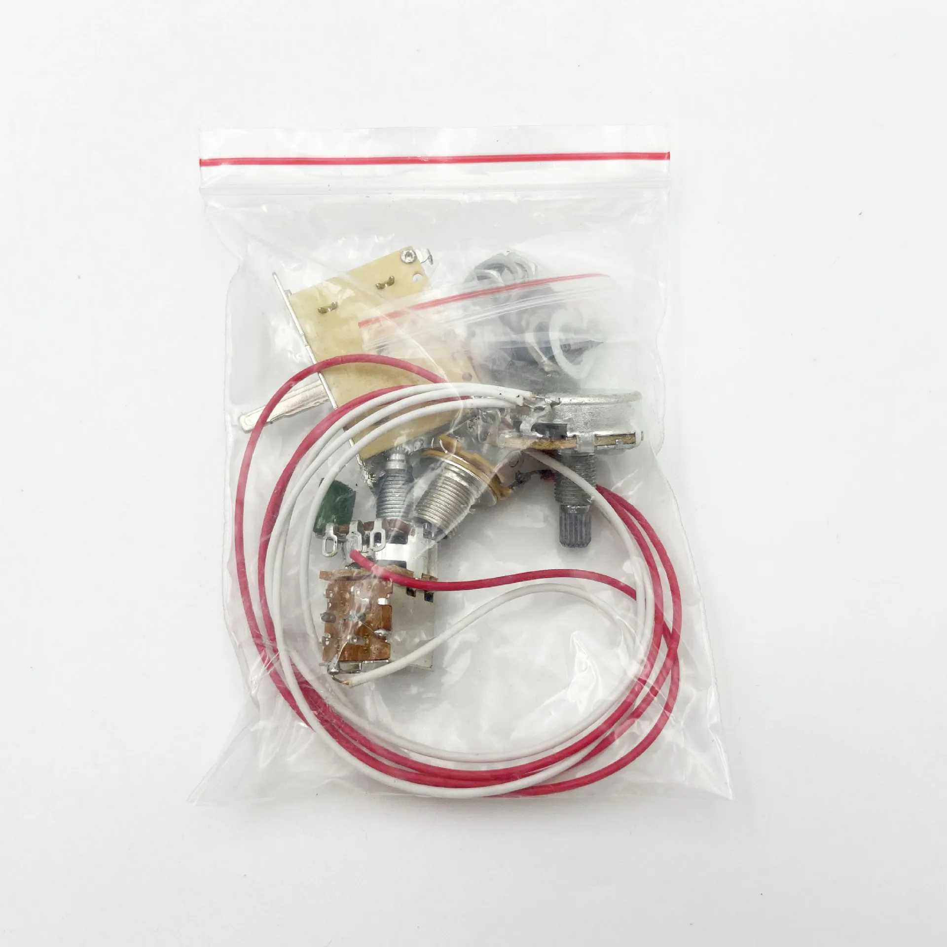 Pre-Wired Guitar Wiring 1 Volume Push-Pull Coil Split 1 Tone 3-Way Toggle Switch Wiring Harness Electric Guitar Pickup Control