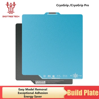 BIQU Panda Build Plate CryoGrip/CryoGrip Pro 257x257mm Stal sprężynowa dwustronna teksturowana do drukarki 3D BambuLab P1P P1S A1