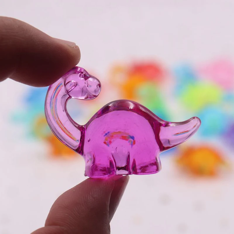 

20PCS Acrylic Vase Filler Dinosaur Pirate Treasure Gemsstones Party Favors For Kids Birthday Funny Gifts Classroom Prizes