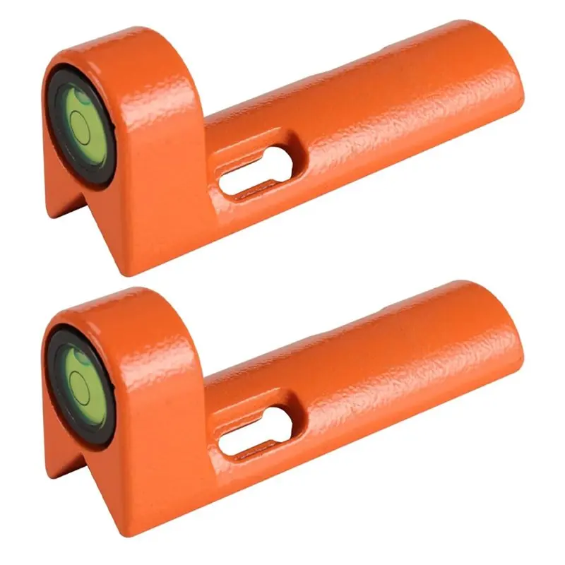 A84E-Portable Measuring Instruments(2 Pcs), Special Horizontal Bubble For Tower Ruler, Adjustable Grade Rod Level