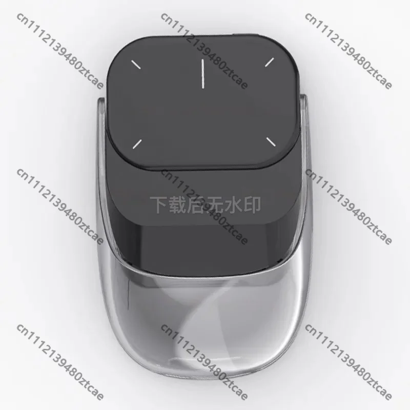 Detachable Air Mouse Portable Pocket Touchpad AI Voice Recording Laser Pointer Pen All In One Presentation Remote Control