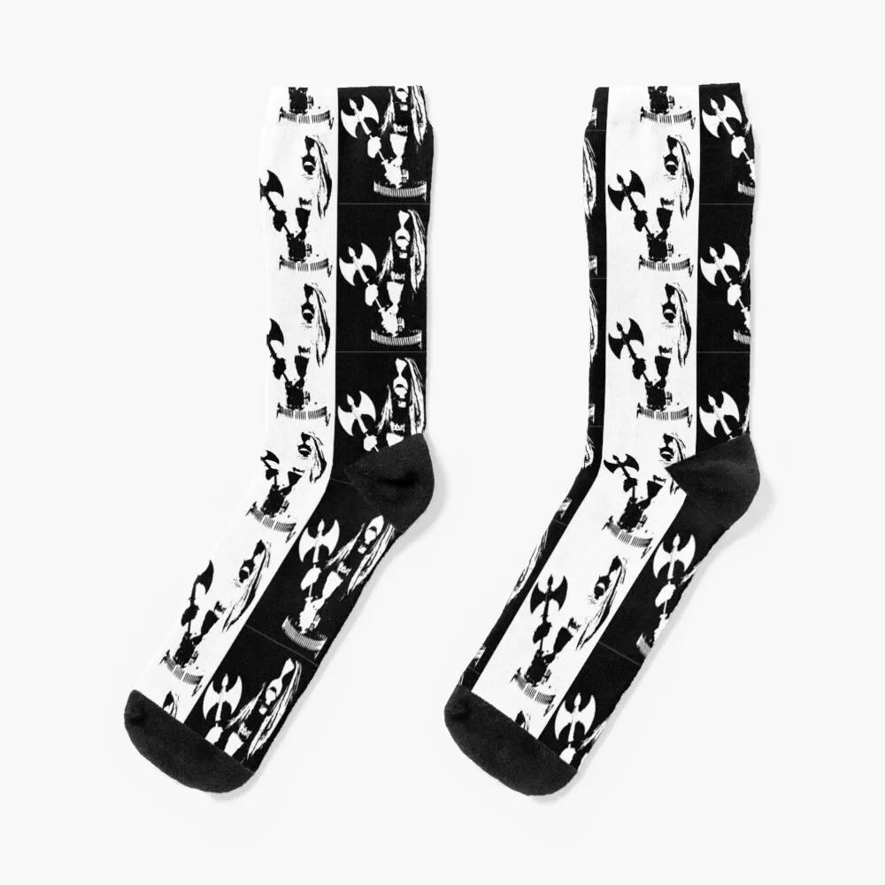 

Negative Abbath Socks Christmas Stockings compression Socks For Women Men's