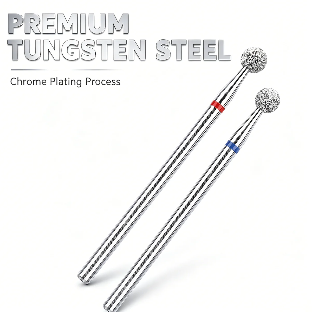 2pcs Nail Emery Drill Bit, Used For Flawless, High Gloss, Refining And Perfect Nail Enhancement, Pedicure & Manicure  Tool